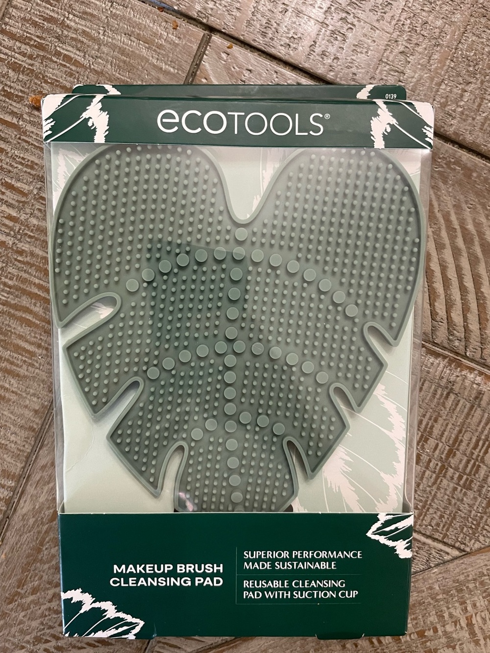 ecotools Brush Cleaning Pad — Dark Green